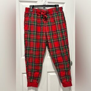Old Navy Plaid Flannel Pajama
Joggers for Women